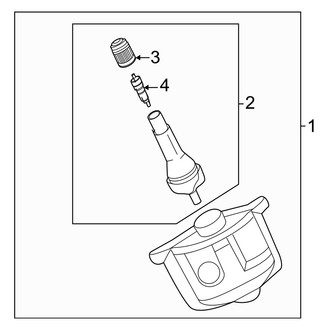 Nissan OE - Electrical - Tire Pressure Monitor Components