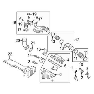 Nissan OE - Engine / Transaxle - Air Intake