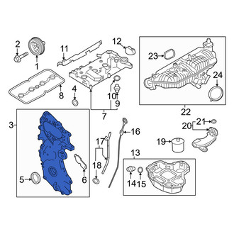 Nissan OE - Engine Timing Cover
