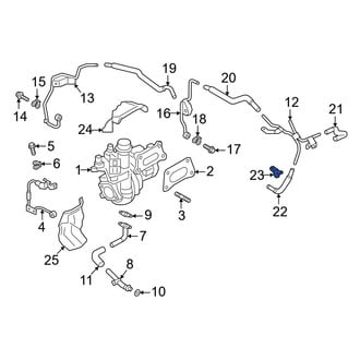 Nissan OE - Turbocharger Boost Sensor