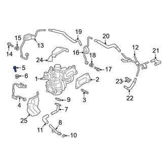Nissan OE - Turbocharger Oil Line Bolt