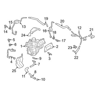 Nissan OE - Engine / Transaxle - Turbocharger & Components