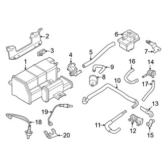 Nissan OE - Emission System - Emission Components