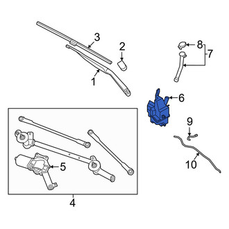Nissan OE - Washer Fluid Reservoir