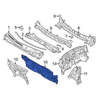 Nissan OE - Front Lower Firewall