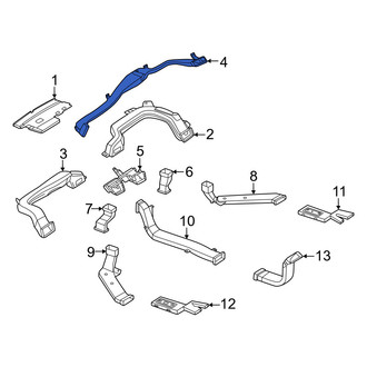 Nissan OE - Front Upper Instrument Panel Air Duct