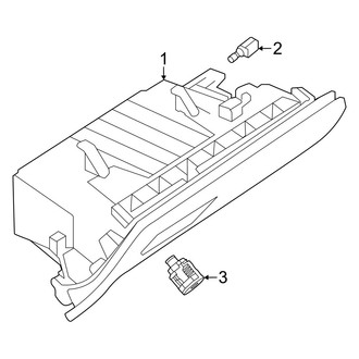 Nissan OE - Instrument Panel - Glove Box
