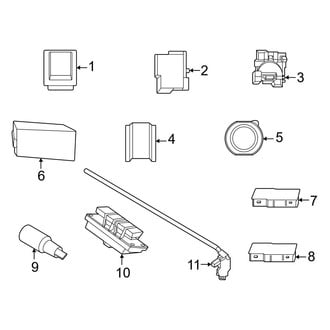 Nissan OE - Console - Electrical Components (Platinum / SL)