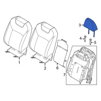 Nissan OE - Front Right Headrest