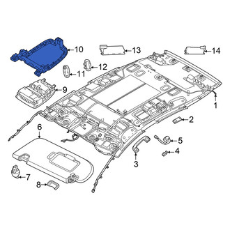 Nissan OE - Map Light Bulb Bracket