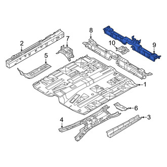 Nissan OE - Rear Floor Pan Crossmember