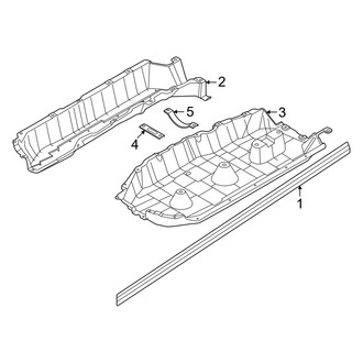 Nissan OE - Pillars, Rocker & Floor - Exterior Trim