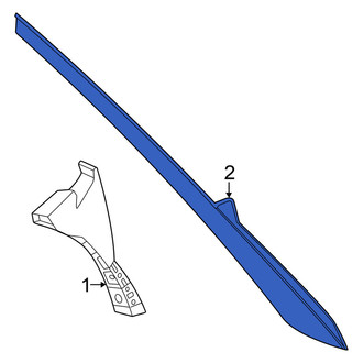 Nissan OE - Rear Left Upper Body C-Pillar Molding