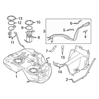 Nissan OE - Fuel System Components