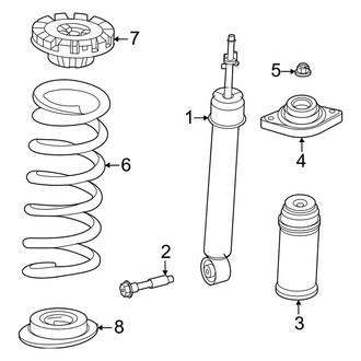 Nissan OE - Rear Suspension - Shocks & Components (FWD)