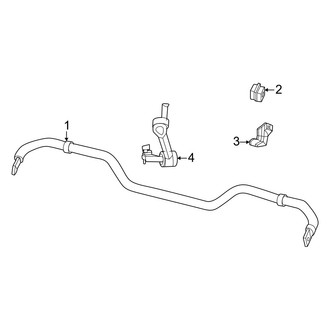 Nissan OE - Rear Suspension - Stabilizer Bar & Components (FWD)