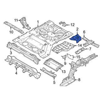 Nissan OE - Rear Left Floor Extension