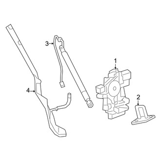 Nissan OE - Lift Gate - Lock & Hardware