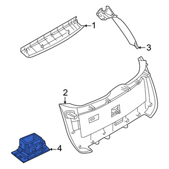 Nissan OE - Liftgate Trim Cover Cap
