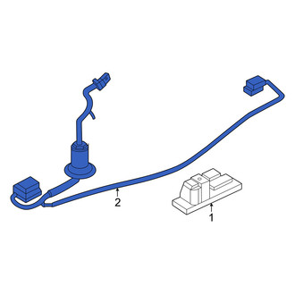 Nissan OE - Rear License Plate Light Assembly Connector