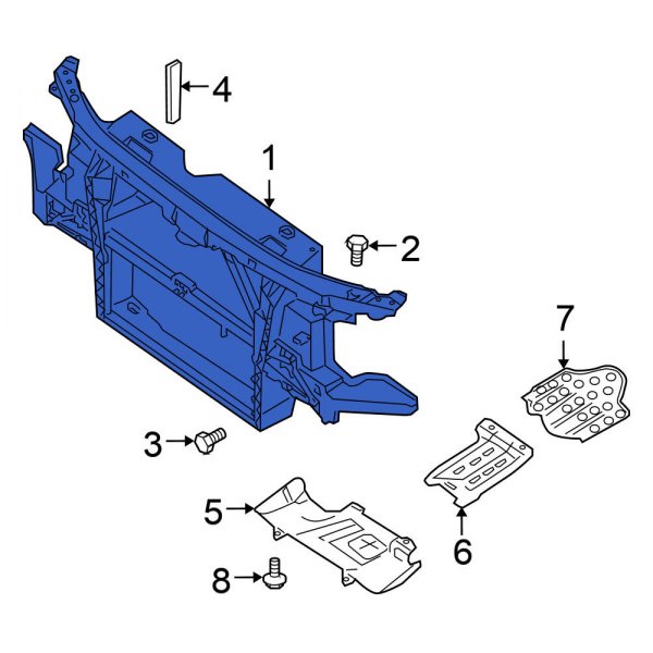 Radiator Support Panel