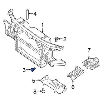 Nissan OE - Radiator Mount Bolt