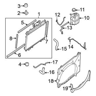 Nissan OE - Cooling - Radiator & Components