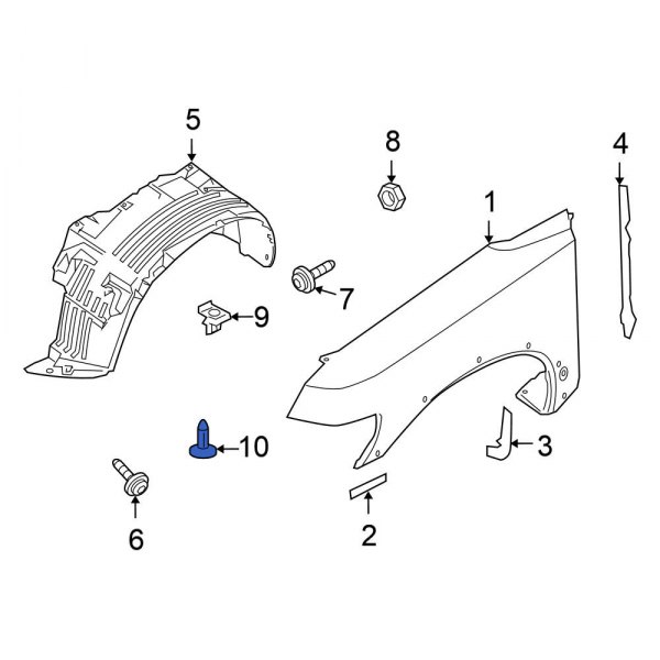 Fender Liner Retainer