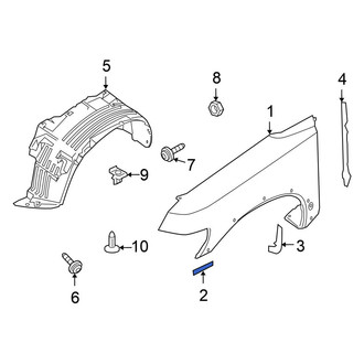 Nissan OE - Front Fender Protection Film