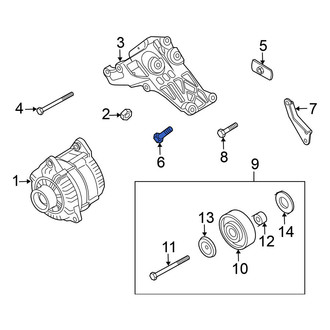 Nissan OE - Alternator Bracket Bolt