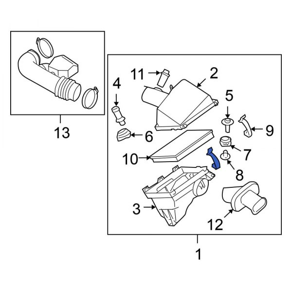 Air Filter and Housing Assembly