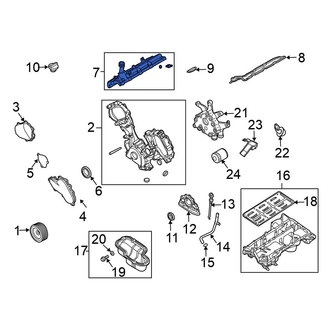 Nissan OE - Left Engine Valve Cover