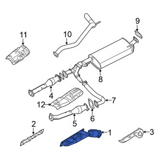 Nissan OE Nissan Armada 2011 Exhaust System Exhaust Components