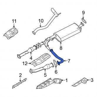 Nissan OE Nissan Armada 2011 Exhaust System Exhaust Components