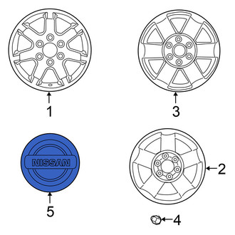 Nissan OE - Wheel Cap