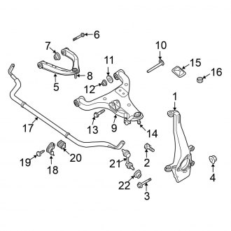 2015 Nissan Armada OEM Suspension Parts | Shocks, Struts — CARiD.com