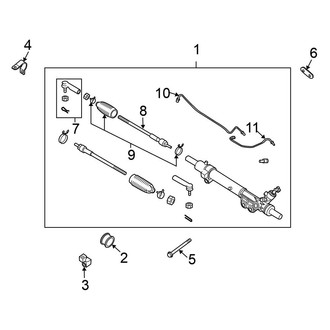 Nissan OE - Steering Gear & Linkage
