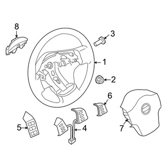 Nissan OE - Steering Wheel & Trim