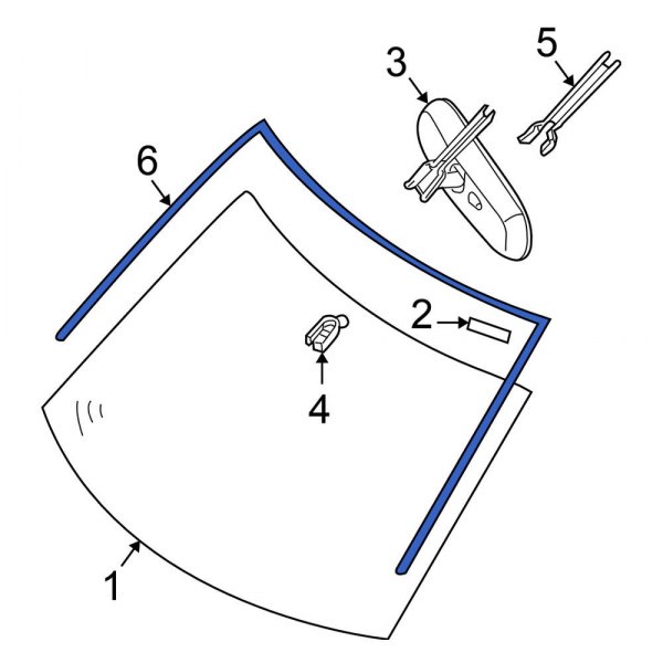 Windshield Molding