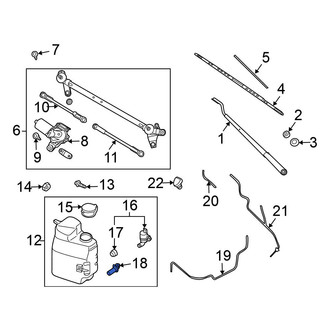 Nissan OE - Washer Fluid Level Sensor