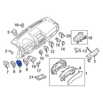 Nissan OE - Parking Aid Switch