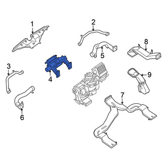 Nissan OE - Center Instrument Panel Air Duct