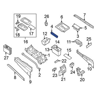 Nissan OE - Center Console Cup Holder
