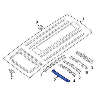 Nissan OE - Front Roof Header Panel