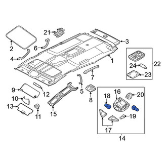 Nissan OE - Map Light Bulb