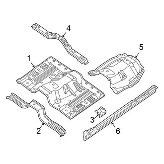 Nissan OE - Pillars, Rocker & Floor - Floor