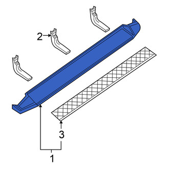 Nissan OE - Left Running Board