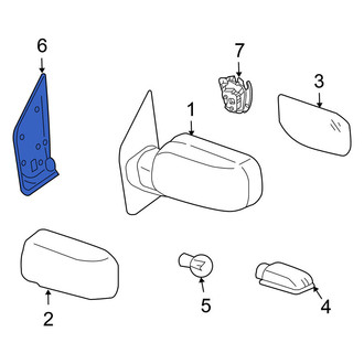 Nissan OE - Front Left Door Mirror Trim Ring