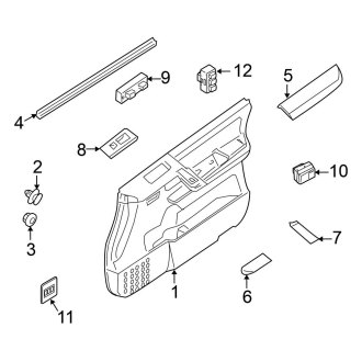 2010 Nissan Armada Replacement Doors Components CARiD