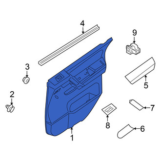 Nissan OE - Front Left Inner Door Interior Trim Panel